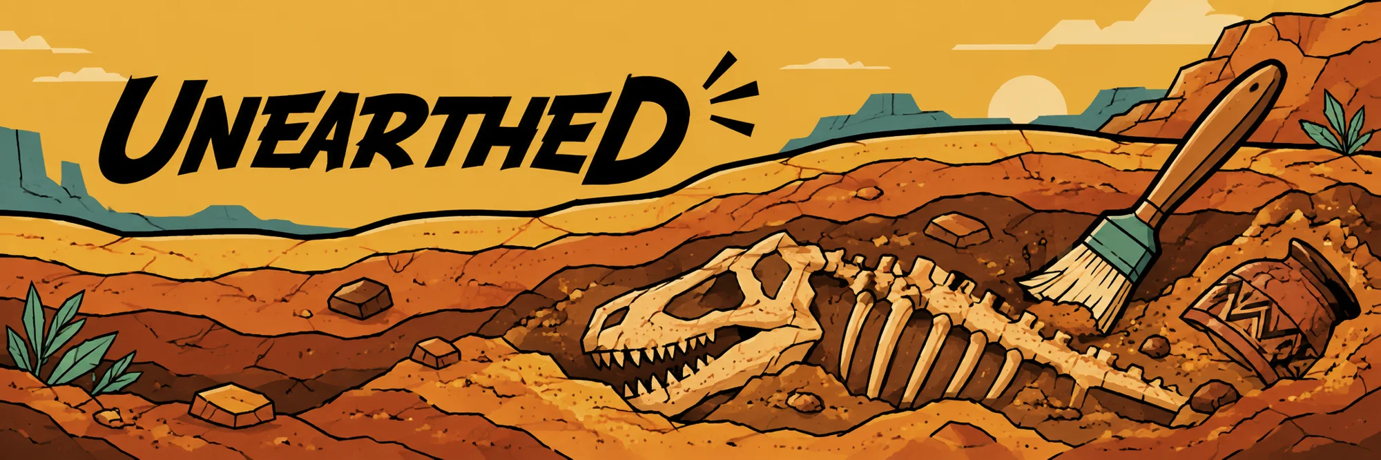 UNEARTHED, FIRST LEGO League Challenge 2025–2026 season banner